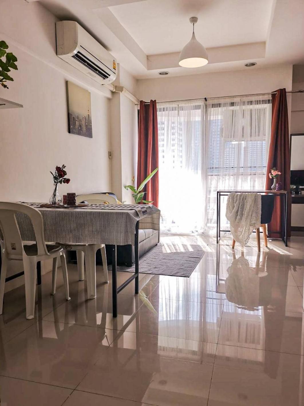 Apartamento Tower Resident In The Heart Of Bangkok Shopping Center Makkasan Exterior foto