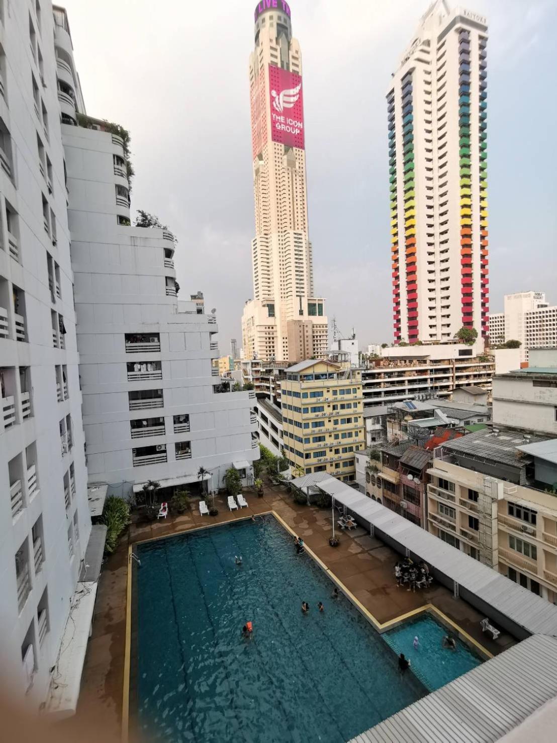 Apartamento Tower Resident In The Heart Of Bangkok Shopping Center Makkasan Habitación foto